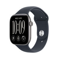 Smartwatch Apple Watch Series 12 GPS + Cellular 46mm Space Grey Aluminium Case with Navy Blue Sport Band - M/L