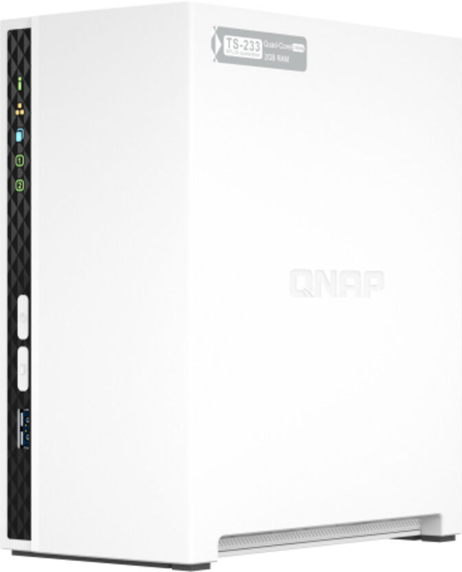 NAS QNAP TS-233 - 2 Ba&iacute;as - 2.0GHz 4-core - 2GB RAM image number 3