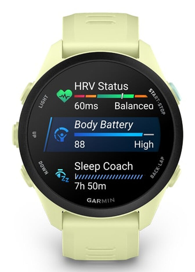 Smartwatch Garmin Forerunner 70 43mm Amarelo image number 13