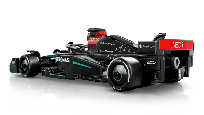 LEGO Speed Champions: Coche de Carreras Mercedes-AMG F1 W15, 267 Piezas (77244) image number 2