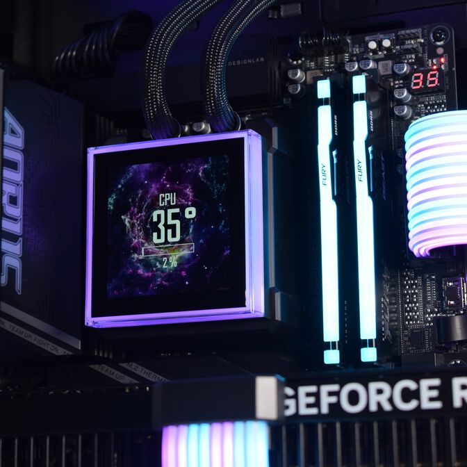 Ordenador King Mod Gamer-PC Ryzen 7 9850X3D 32GB DDR5 2TB RTX 5090 WiFi W11 image number 6