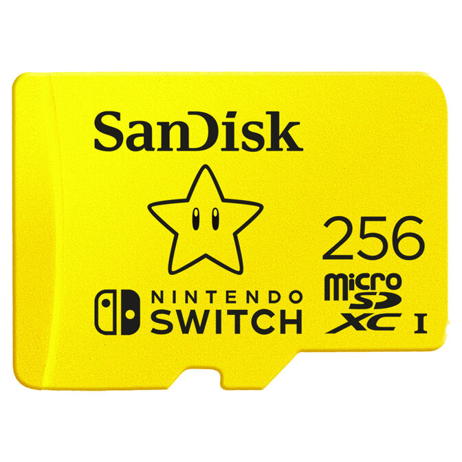 Tarjeta de Memoria SanDisk Ultra MicroSDXC Nintendo SwitchUHS-I U3 256GB image number 0
