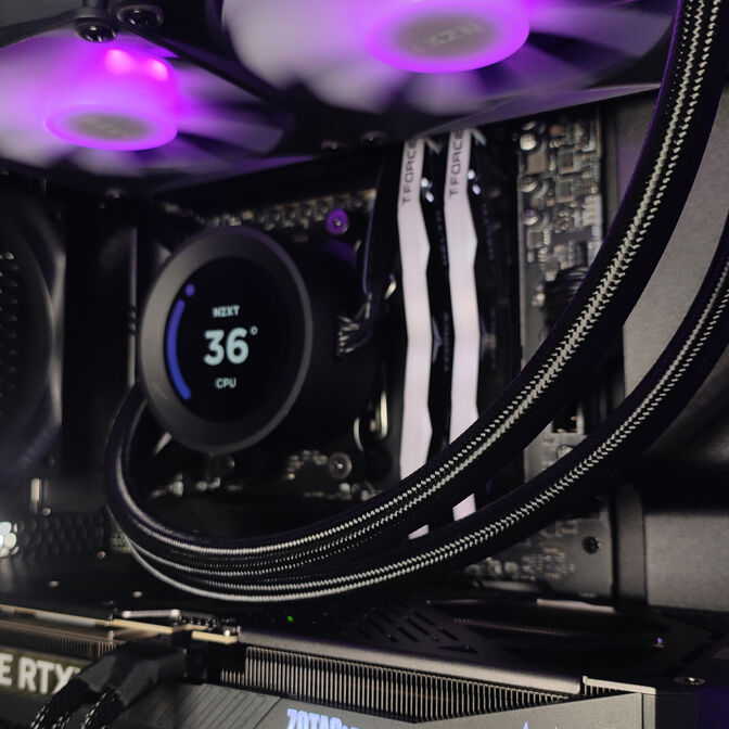 Ordenador King Mod Gamer-PC NZXT Ryzen 5 9600X 32GB DDR5 1TB RTX 5070 WiFi W11 image number 7