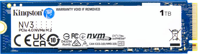 SSD Kingston NV3 1TB Gen4 M.2 NVMe 2280 (6000/4000MB/s) image number 2