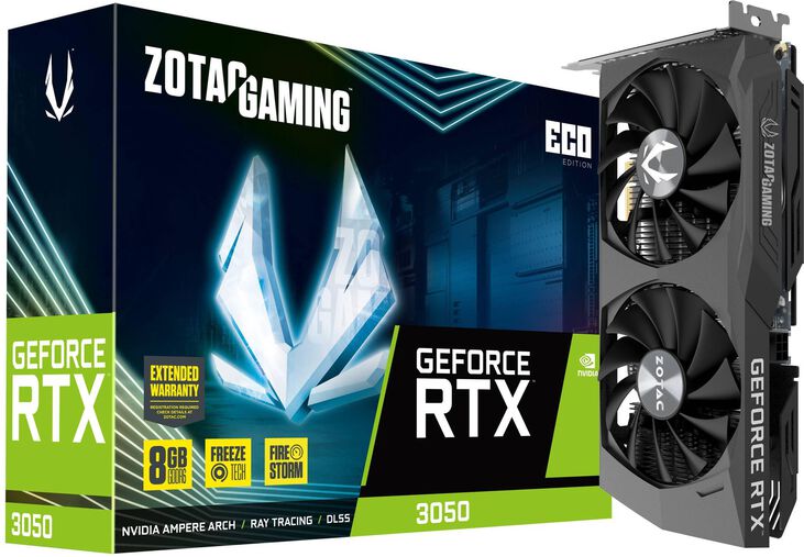 Tarjeta Gráfica ZOTAC GeForce® RTX 3050 ECO 8GB GD6 image number 7