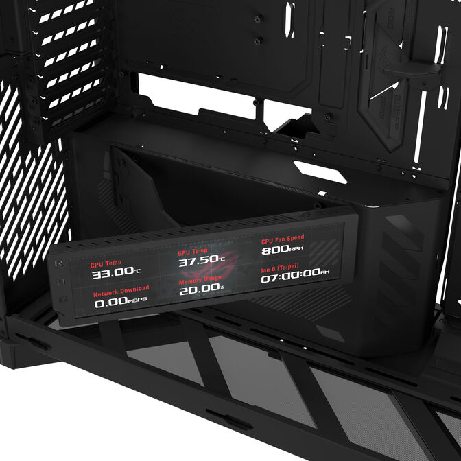Torre E-ATX ASUS ROG CRONOX GR801 ARGB Negra image number 13