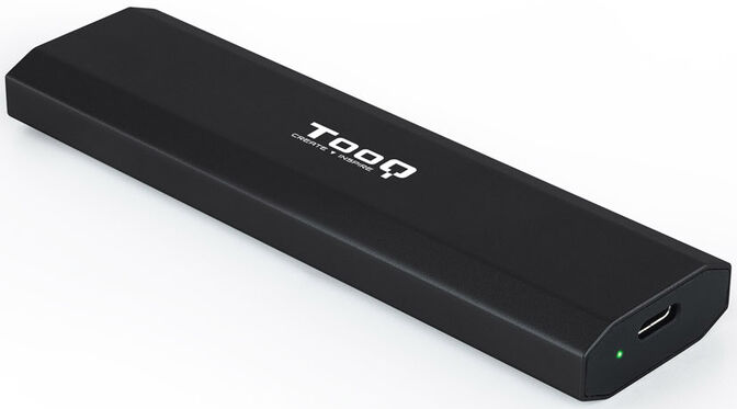 Caja Externa SSD Tooq M.2 NGFF/NVMe SSD - USB 3.1 Gen 2 Negro image number 0