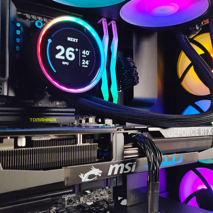 Ordenador King Mod Gamer-PC X NZXT Ryzen 7 9800X3D 32GB DDR5 2TB RTX 5070 Ti WiFi W11 image number 5
