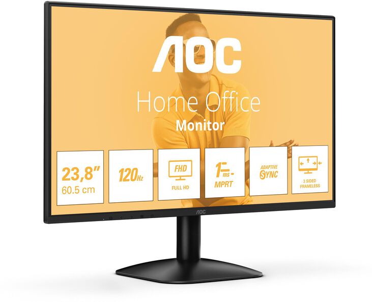 Monitor AOC 23.8" 24B31H IPS FHD 120Hz 1ms image number 14