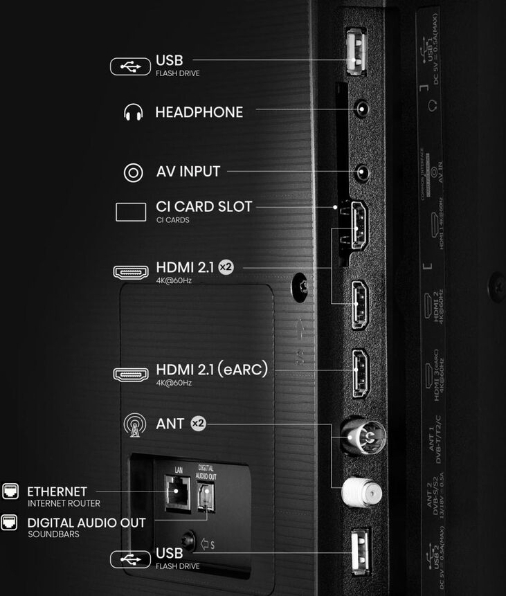 Televisor Hisense 75A6Q 75" LED UltraHD 4K VIDAA image number 2