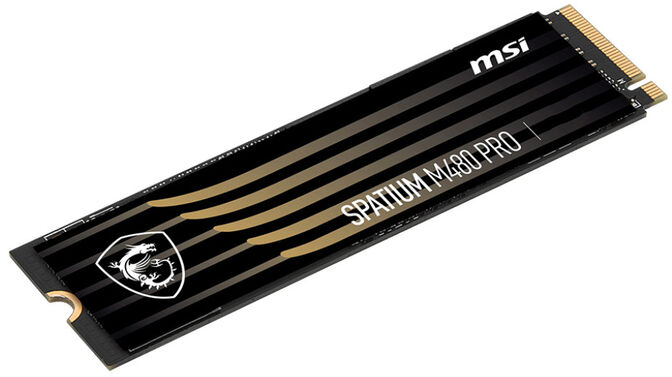 SSD MSI SPATIUM M480 Pro 1TB Gen4 M.2 NVMe (7400/6000MB/s) image number 3