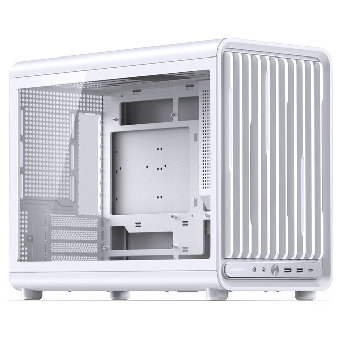 Caja Micro-ATX Jonsbo D33 Vidrio Temperado Blanco image number 0