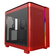 Caja ATX Montech King 95 Rojo image number null
