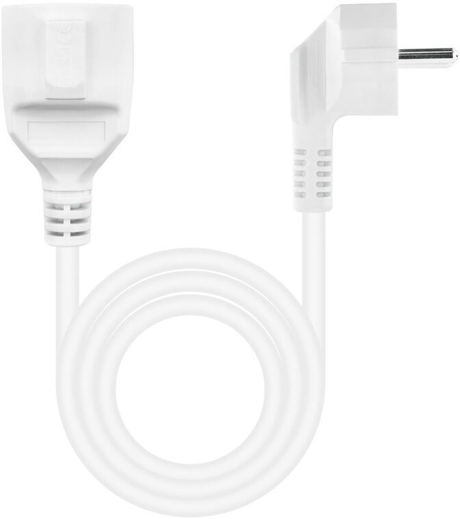 Cable de Alimentaci&oacute;n Alongador 3m Blanco image number 1