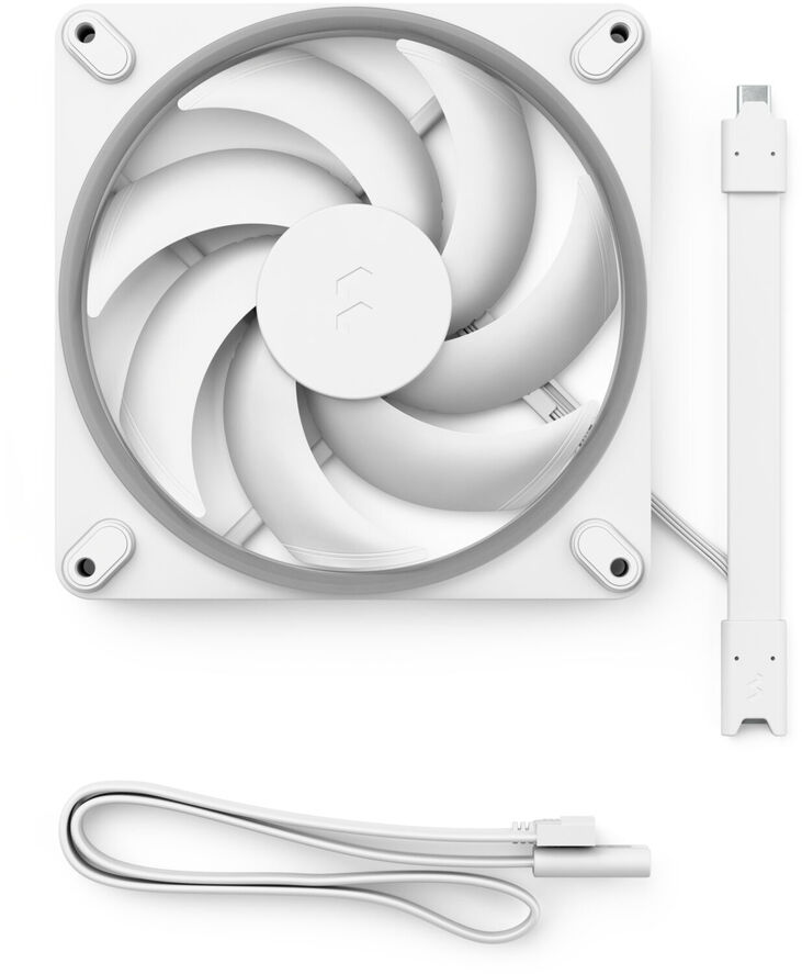 Ventoinha Fractal Design Momentum 14 140mm 1800RPM 8 Pinos RGB Blanco image number 3