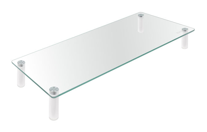 Soporte Elevador Tooq para Monitores de Aluminio y Vidrio Templado image number 0