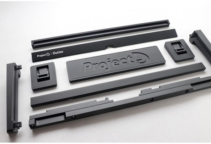 Kit de teclado DYI Ducky Outlaw 65 Negro (ES) image number 11