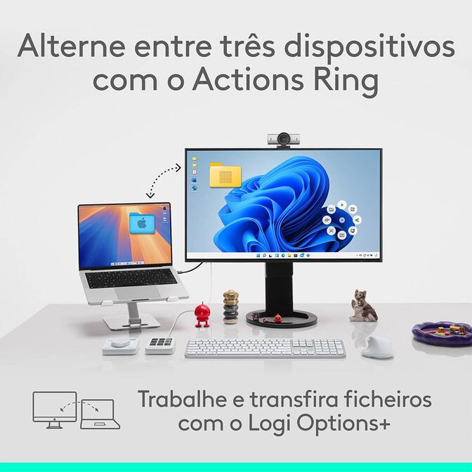Rat&oacute;n &Oacute;ptico Logitech MX Master 4 Advanced Wireless 8000DPI Offwhite image number 15