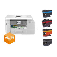 Impresora Multifunción de Inyección de Tinta Brother MFC-J4540DWXL WiFi
