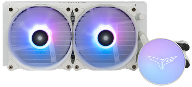 Refrigeraci&oacute;n L&iacute;quida Team Group T-Force Siren GD240E ARGB Blanco image number 0