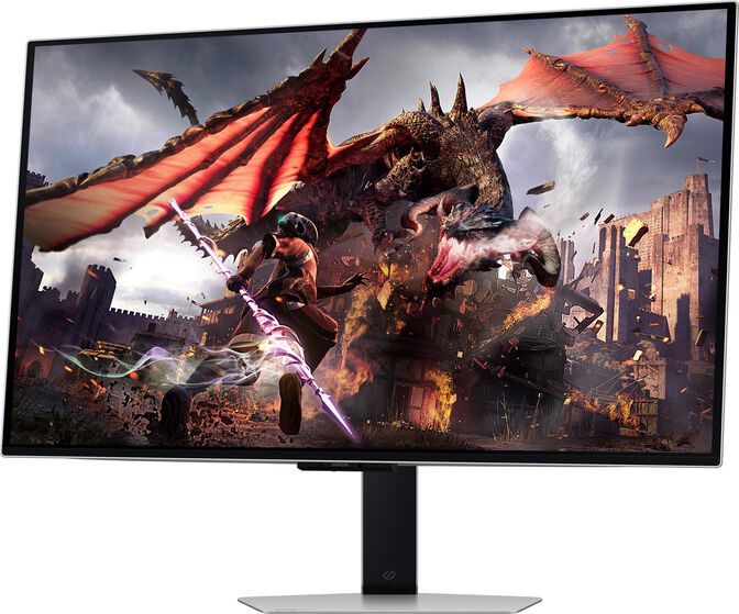 Monitor Samsung Odyssey G8 32" G80SD OLED 4K 240Hz 0.03ms FreeSync Premium Pro G-Sync Compatible image number 4
