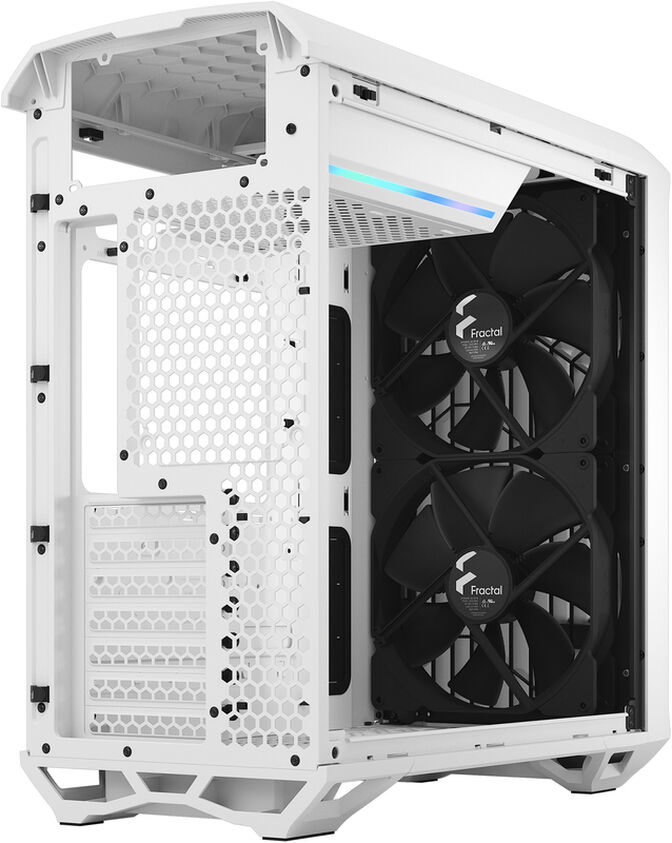 Torre E-ATX Fractal Design Torrent Compact Blanco Templado Clear Tint image number 12