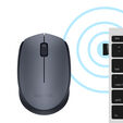 Rat&oacute;n Logitech M170 Wireless Gris/Negro image number null