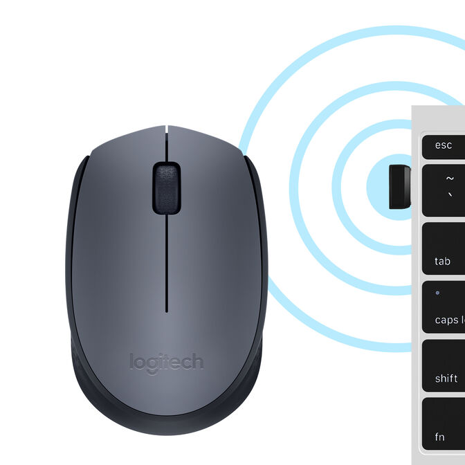 Rat&oacute;n Logitech M170 Wireless Gris/Negro image number 13