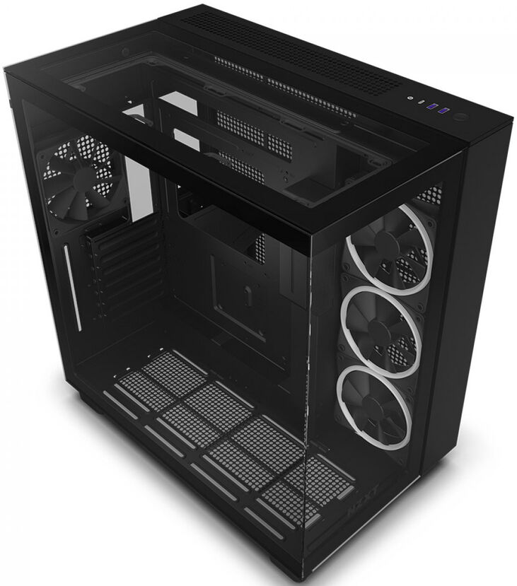 Torre ATX NZXT H9 Elite Negro Cristal Templado image number 7
