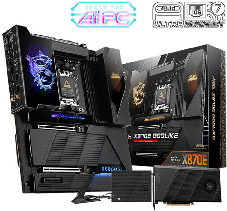 Placa Base MSI MEG X870E GODLIKE image number 0