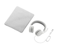 Auriculares Logitech Zone Wired 2 for Business USB-C ANC Blanco