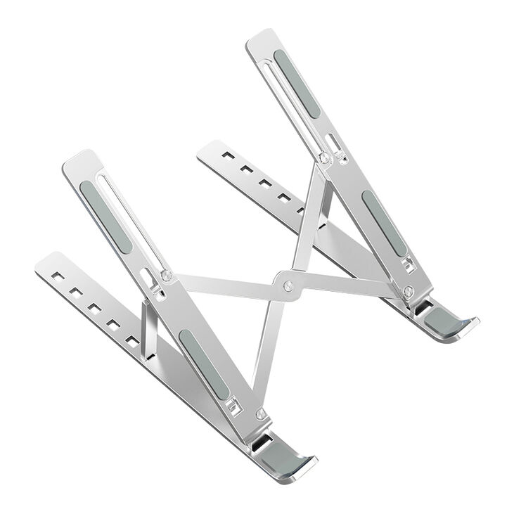Soporte Ewent EW1266 Aluminum Folding Laptop Stand Gris image number 0