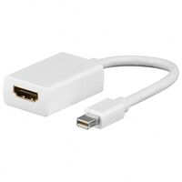 Adaptador Gigabit Ewent Mini DP para HDMI Blanco