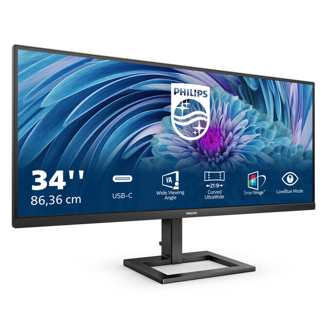 Monitor Gaming Philips E-Line 34" 346E2LAE VA UWQHD 100Hz 1ms Freesync image number 1