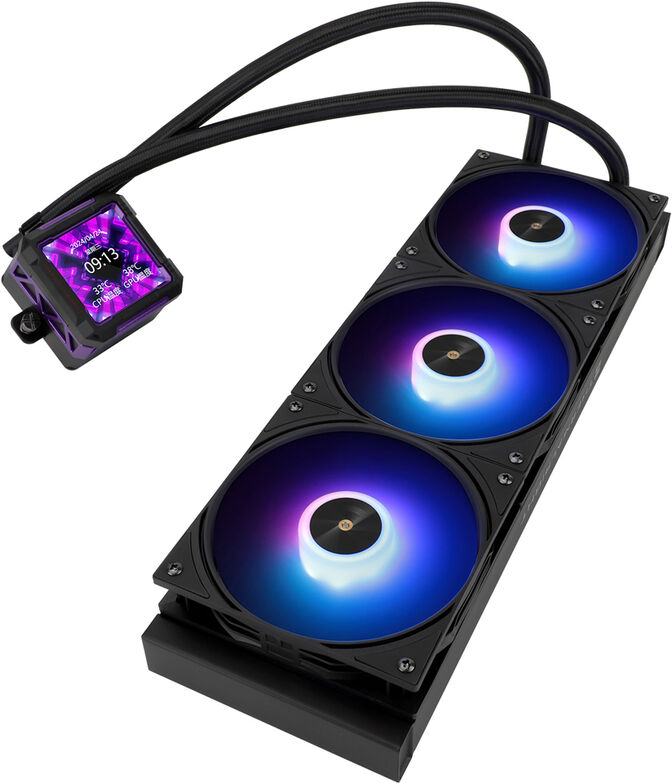 Kit Refrigeraci&oacute;n L&iacute;quida Thermalright Frozen Warframe Pro ARGB Preto - 360mm image number 3