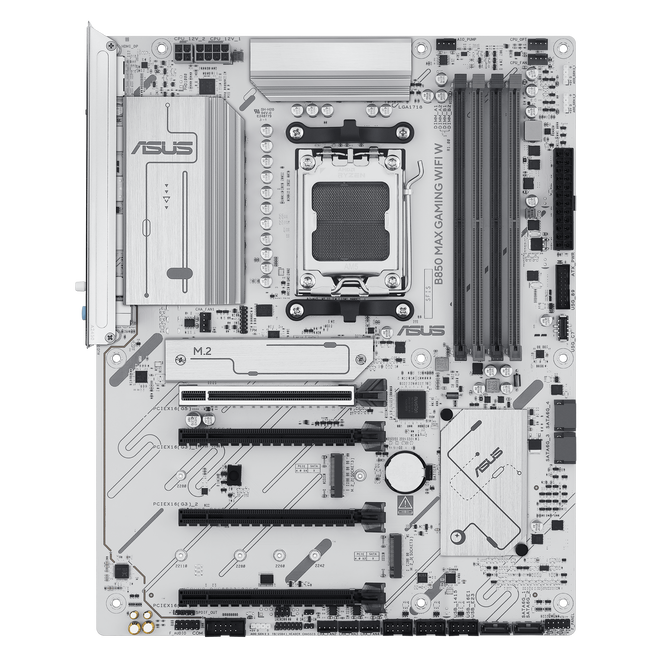 Placa Base Asus B850 MAX Gaming WiFi White image number 1