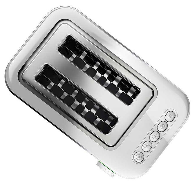 Tostadora Braun HT 5015 WH Blanco/Inox image number 2