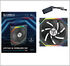Ventilador Lian Li UNI FAN SL120 Wireless RGB Reverse Blade PWM Negro 120mm image number null