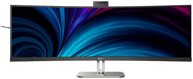 Monitor Curvo Philips S&eacute;rie 5000 49" 49B2U5900CH VA Dual-QHD 75Hz (PD100W) KVM C/Webcam image number 0