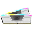 Corsair Kit 32GB (2 x 16GB) DDR5 6000MHz Vengeance RGB White CL36 image number null