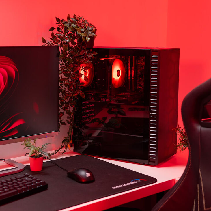 Ordenador Mach 3.1 Gamer-PC Powered by MSI Ryzen 7 5700X3D 32GB DDR4 1TB RTX 5070 WiFi W11 image number 1