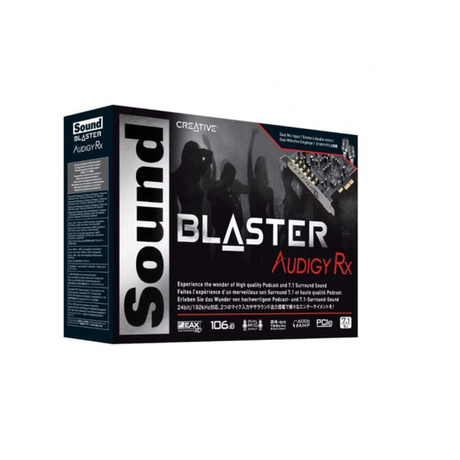 Tarjetas de Sonido Creative Sound Blaster Audigy RX PCIe image number 2