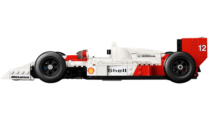 LEGO Icons: McLaren MP4/4 y Ayrton Senna, 693 Piezas (10330) image number 4