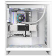 Ventilador NZXT F360x Perfomance RGB 120mm - Single-Frame Blancas - Triplo Ventilador 120mm (360mm) image number null