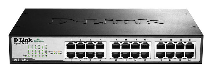 Switch D-Link DGS-1024D 24 Portas Gigabit Unmanaged image number 0