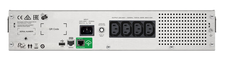 UPS APC Smart-UPS C 1500VA LCD RM 2U 230V con SmartConnect image number 1