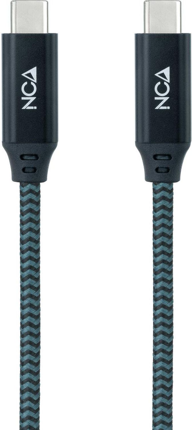 Cabo USB 3.2 Gen2x2 Nanocable 20Gbps 5A/100W 4K@60Hz USB-C M/M 2 M Gris/Negro image number 1