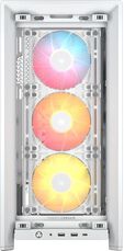 Torre ATX Corsair Frame 4000D RS ARGB Blanco Cristal Templado image number null