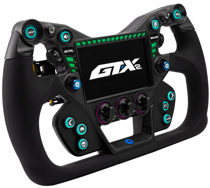 Volante Cube Controls GTX2 Grip (30cm) - Negro / Negro image number 1