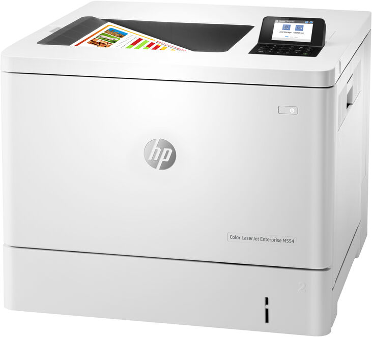 Impresora Láser HP Color LaserJet Enterprise M554dn Color image number 1